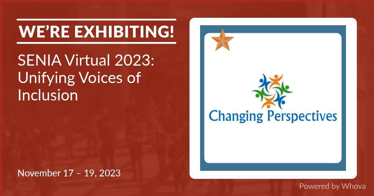 Changing Perspectives (@changingperspe1) on Twitter photo We are proud to sponsor the <a href="/seniaworldwide/">SENIA International</a> #SENIA2023 Virtual Conference: Unifying Voices of Inclusion from November 17 - 19th!
Learn more about the event and register here: buff.ly/475mfec We are proud to sponsor the <a href="/seniaworldwide/">SENIA International</a> #SENIA2023 Virtual Conference: Unifying Voices of Inclusion from November 17 - 19th!
Learn more about the event and register here: buff.ly/475mfec