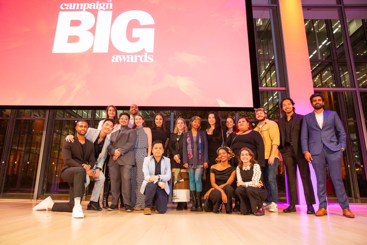A night to remember! Thank you to everyone who made the #CampaignUSBIGAwards extraordinary! Huge congratulations to all the winners!  And an extra special applause to our Gen Z jurors who played a vital role in choosing the winners. Check out the winners: campaignlive.com/article/2023-c…