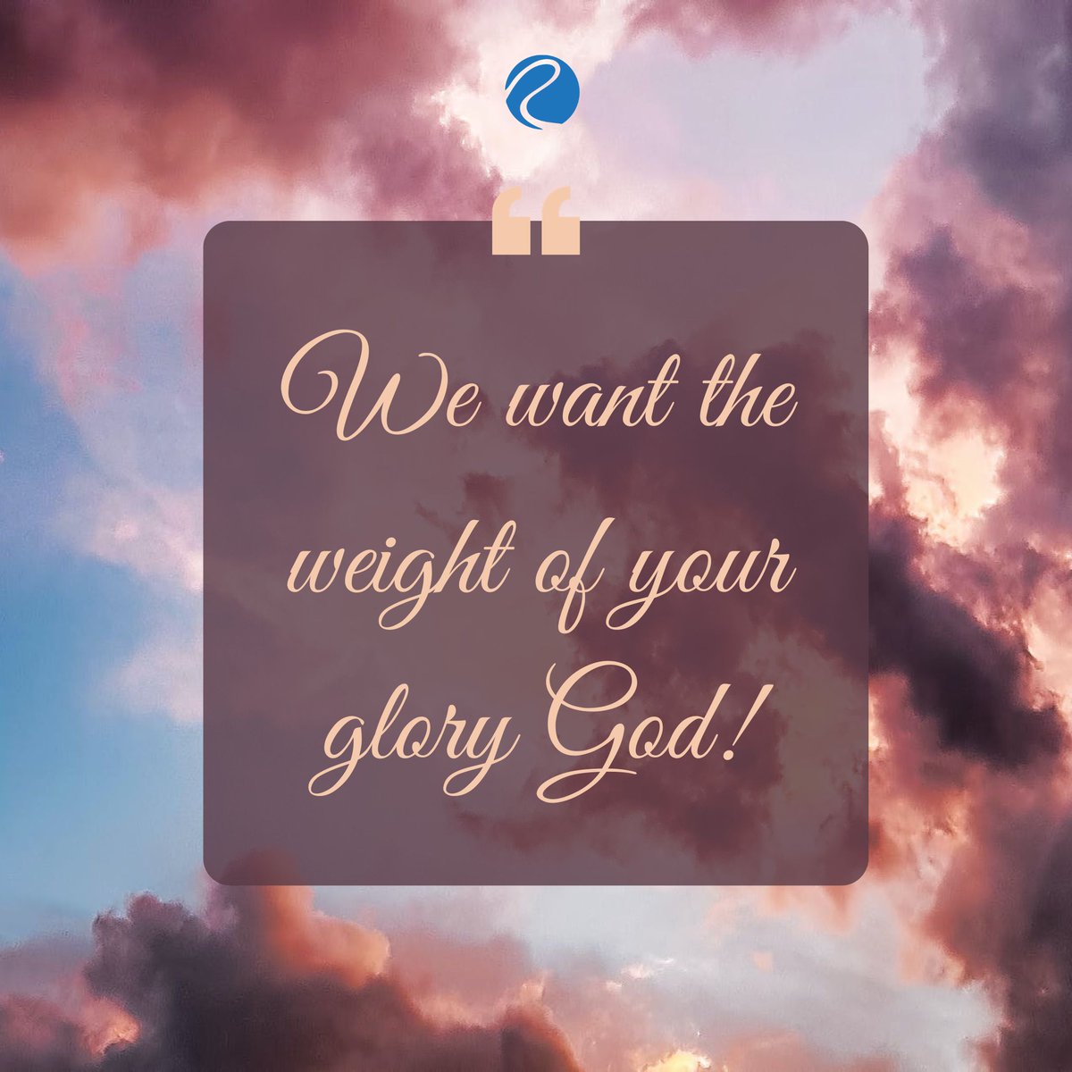 rohichurch's tweet photo. Let the weight of God's glory outweigh anything in the way of it. Where in your life do you need God to show You His glory? Write it in the comments below with hashtag #ShowmeYourglory.  May His glory fill every part of your life today. #RohiCC https://t.co/XRHXuFxoco