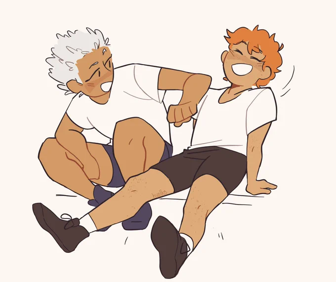 [hoshihina || haikyuu] MISSING THEM RN????? AUH