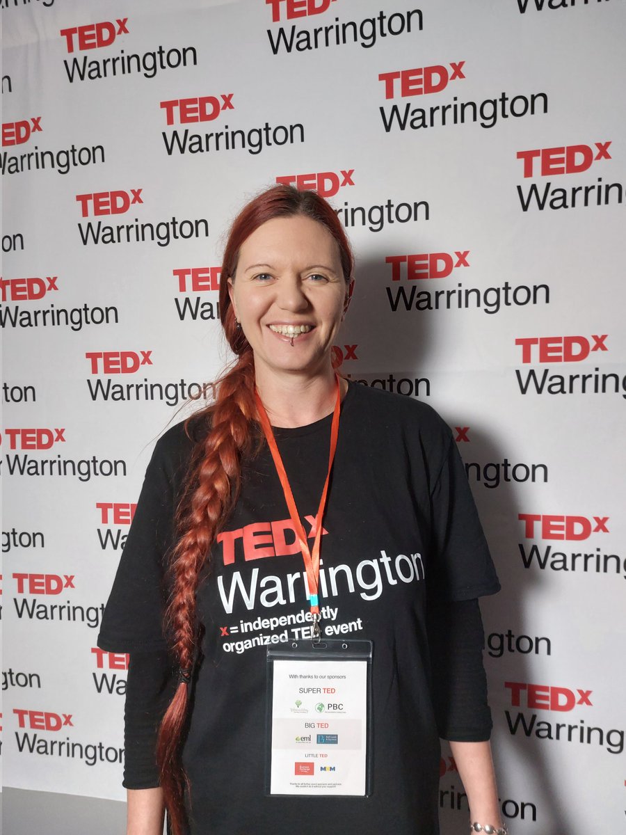 So excited to be back at <a href="/TEDxWarrington/">TEDxWarrington</a>, this year as a Volunteer instead of a speaker!! Much less nerve wracking! But brought back wonderful memories. Incredible speakers, beautifully organised.