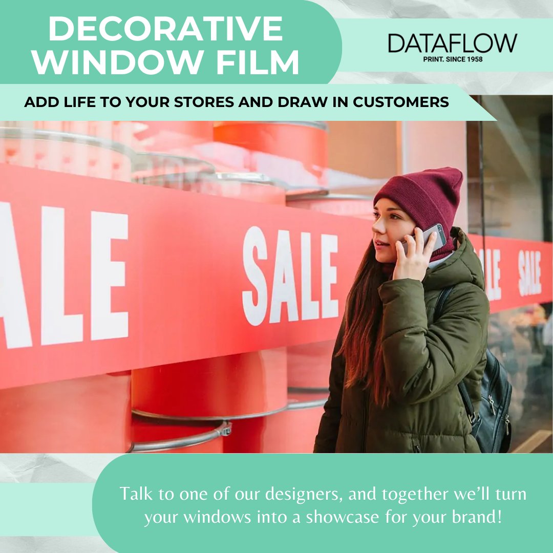 goDataflow's tweet photo. Here at Dataflow, we want to ensure you have the most exceptional experience. That's why we have designers who would love to discuss any decorative window film needs with you. https://t.co/tCEJbexQ5T