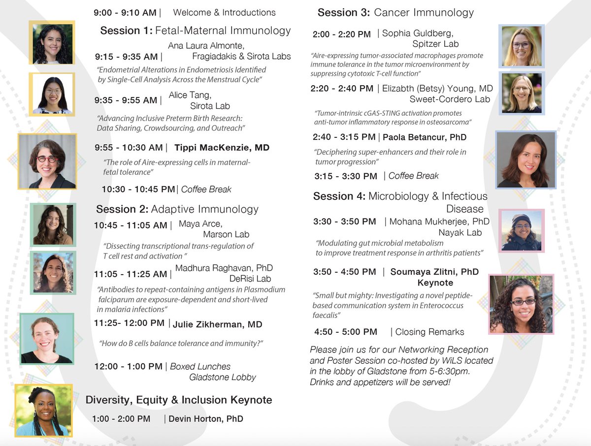 Tomorrow's speaker schedule! Don't forget to register: lu.ma/4p80bbqu