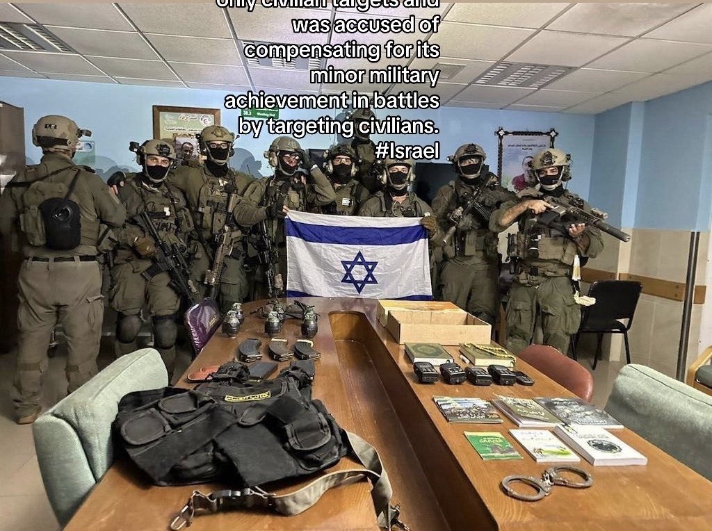 SilentlySirs's tweet image. “Should the Nobel Prize have a category for propaganda? If so, the IDF might just be a top contender for their video production skills. 😂 #NobelForPropaganda #SarcasmAlert”

🇵🇸 #IsraelTerrorists #طوفان_الاقصى #FreePalestine 🇵🇸 #StopGazaGenocide #SilentlySirs #غزه_الان - Follow…