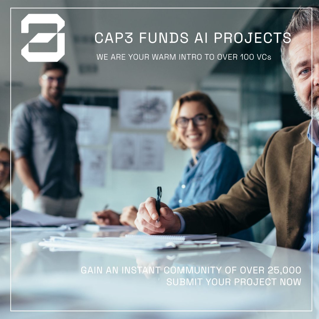 Hey Project Founders! Cap3 is your launchpad to turn dreams into reality. Get guidance, funding, and a community that's all about turning your ideas into something extraordinary!