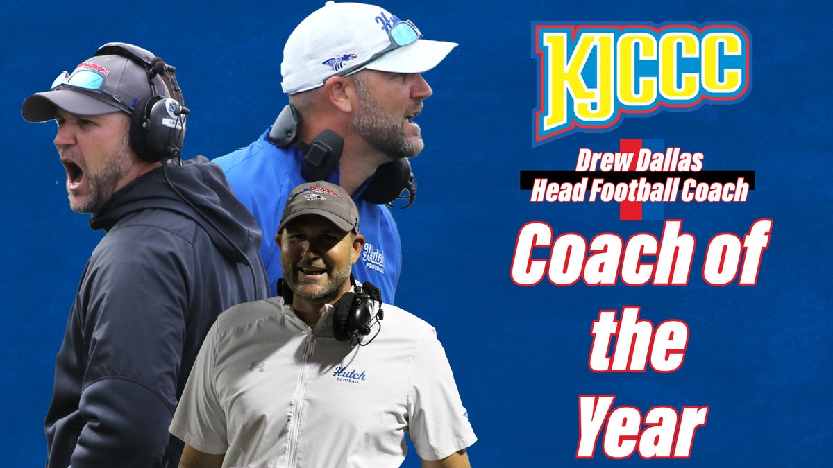 Blue Dragon Sports (@bluedragonsport) on Twitter photo Congratulations to Blue Dragon head football coach <a href="/CoachDrewDallas/">Drew Dallas</a> for being named the KJCCC Coach of the Year for the third time in four years. #BreatheFire Congratulations to Blue Dragon head football coach <a href="/CoachDrewDallas/">Drew Dallas</a> for being named the KJCCC Coach of the Year for the third time in four years. #BreatheFire