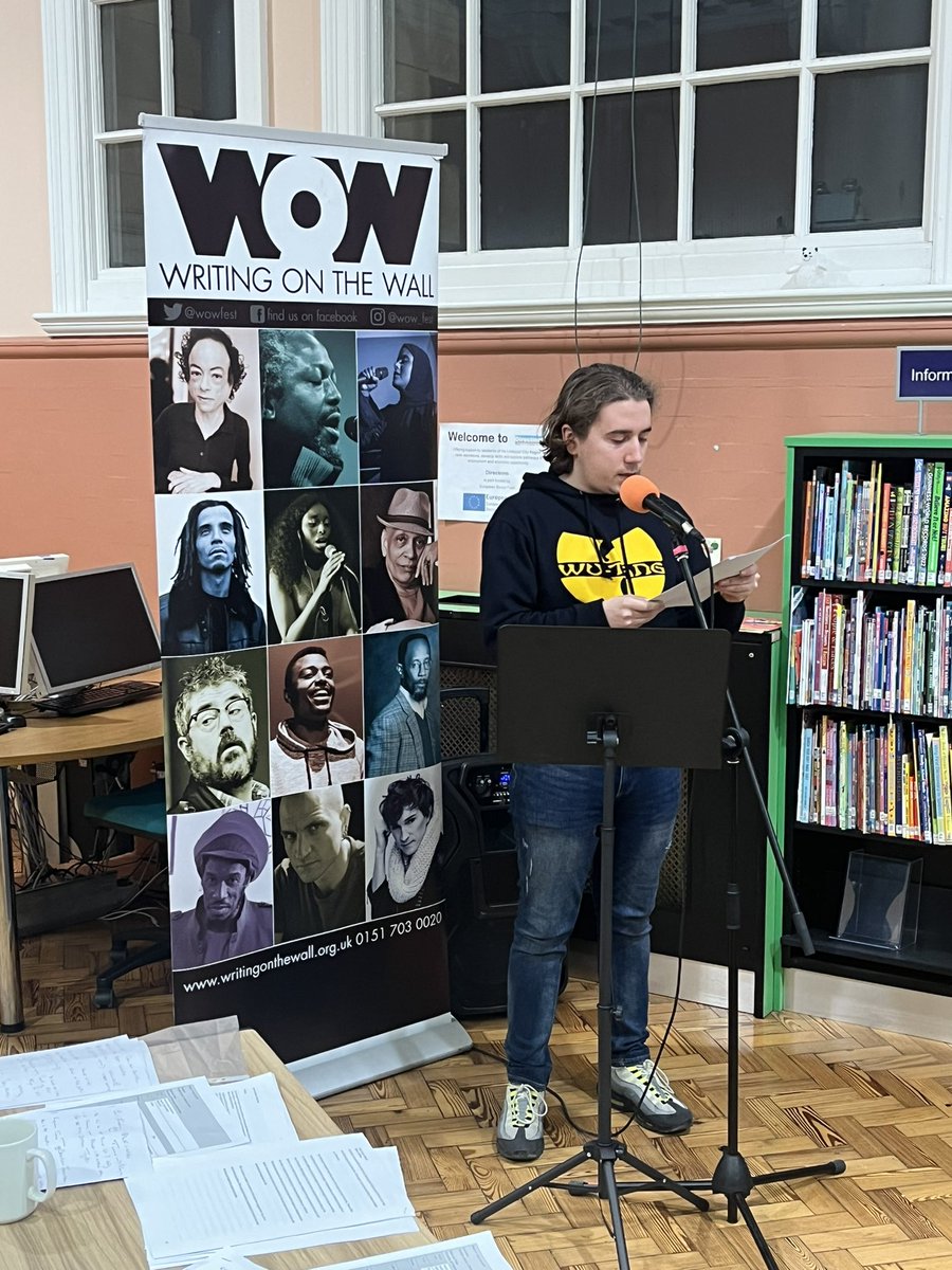 JustinReed62's tweet photo. Brilliant @wowfest #pulpidol24 heat tonight. Congratulations to the winner Patrick Browne reading Stay Mum. https://t.co/xHdQ6ItQGa