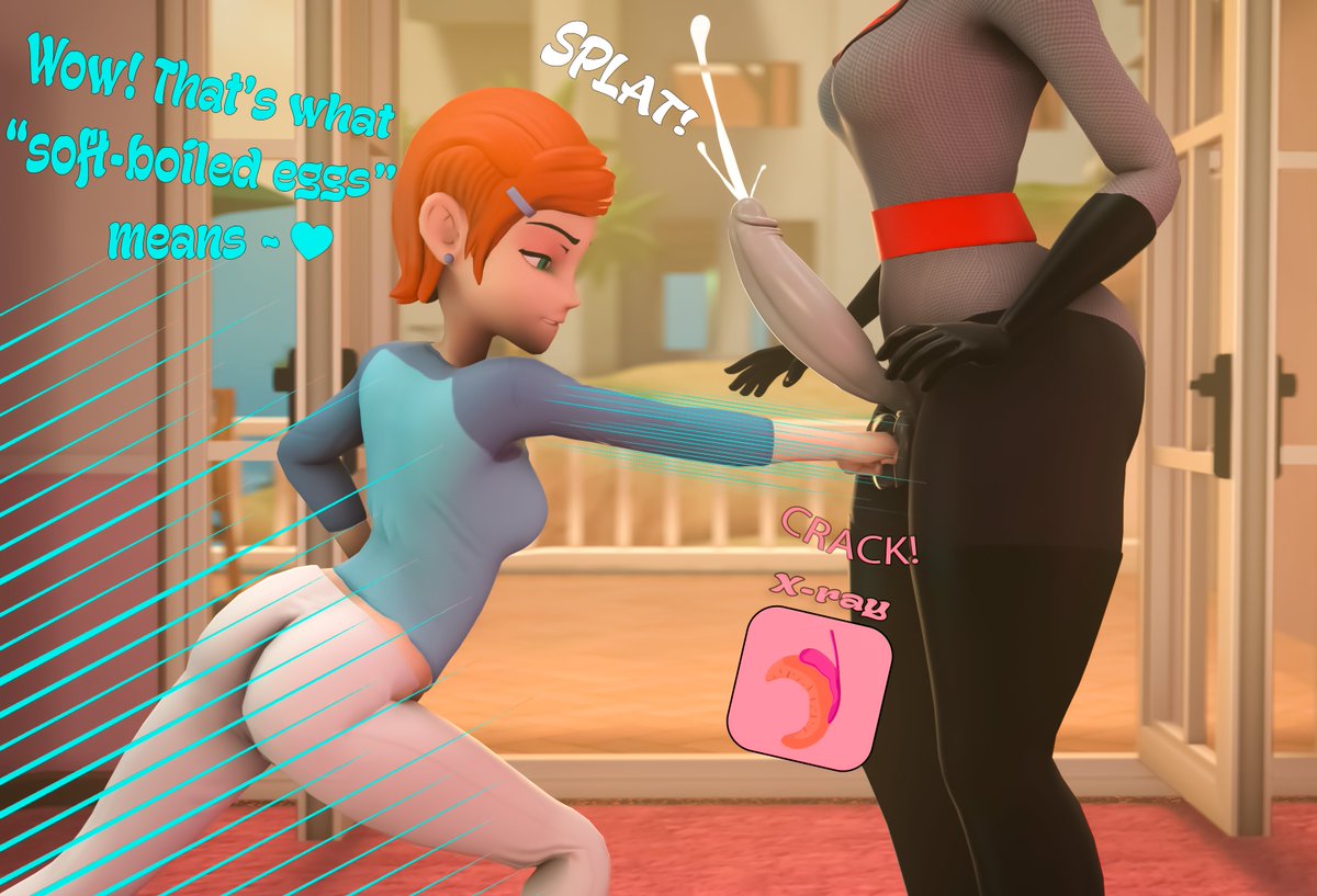 Soft-Boiled Eggs (Futa BB)
Helen Will Never Have Children Again...
Art
#Futanari #Ballbusting #HelenParr