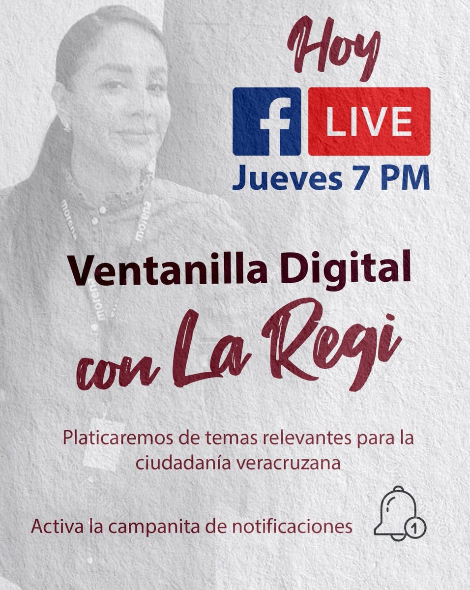 LissetheMtzE's tweet photo. Como cada jueves, te invito a la #VentanillaDigital 📱, para que conozcas las actividades que vengo realizando diariamente como tu Regidora.
🙋🏼♀️Trabajando con VOLUNTAD por el #Veracruz que nos merecemos.
#R12 #Morena https://t.co/Kl6iQYouh4
