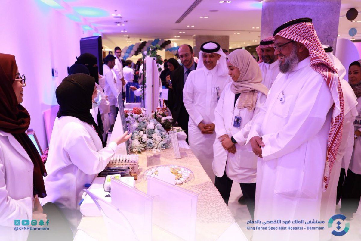 KFSHDammam's tweet photo. نظم #تخصصي_الدمام فعاليات الأسبوع العالمي للجودة، والذي يهدف إلى زيادة الوعي ببرامج الجودة وتعزيز دورها في المؤسسة. https://t.co/JOkRHcUqRE