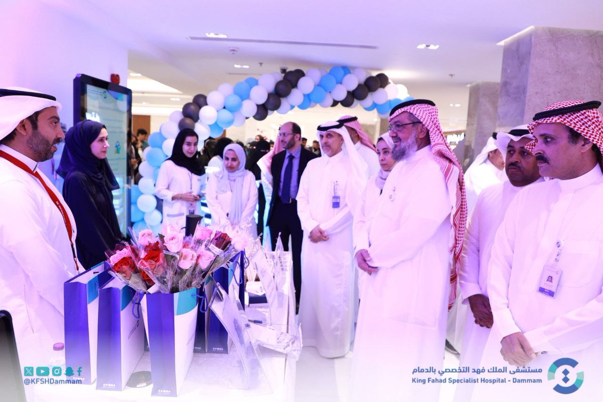 KFSHDammam's tweet photo. نظم #تخصصي_الدمام فعاليات الأسبوع العالمي للجودة، والذي يهدف إلى زيادة الوعي ببرامج الجودة وتعزيز دورها في المؤسسة. https://t.co/JOkRHcUqRE