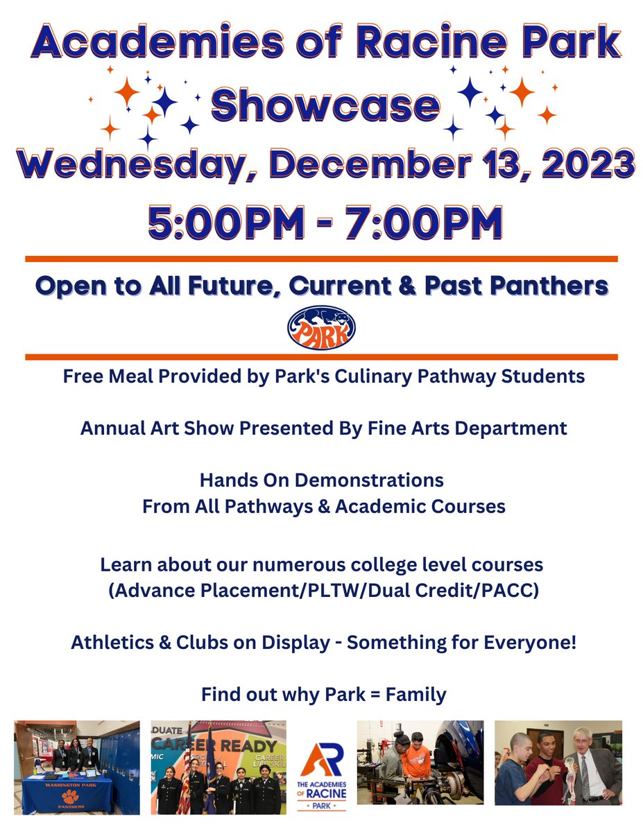 Academies of Racine - Park tweet media