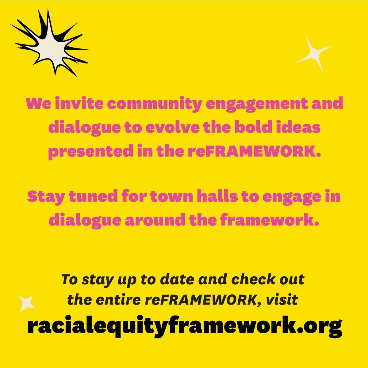 USCRaceEquity's tweet image. Have you seen our reFRAMEWORK by the Commission for Racial Equity in the #CalCommColleges yet? As we created a bold new framework for #racialequity, we thought of ‘Freedom Dreaming for Liberation’ as the inspiration for this process. Check it out: racialequityframework.org
