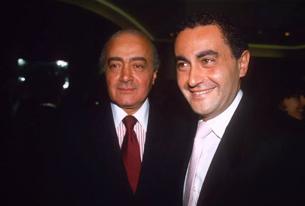 amoremoondizis's tweet photo. An absolute marvelous casting of Mohammed Al-Fayed played by (Salim Daw) &amp; Dodi Al-Fayed played by (Khalid Abdalla). I hope people appreciate these two underrated actors. What a striking resemblance 👏🏼🔥
#TheCrown #TheCrown6 https://t.co/EoMp2OXrA8