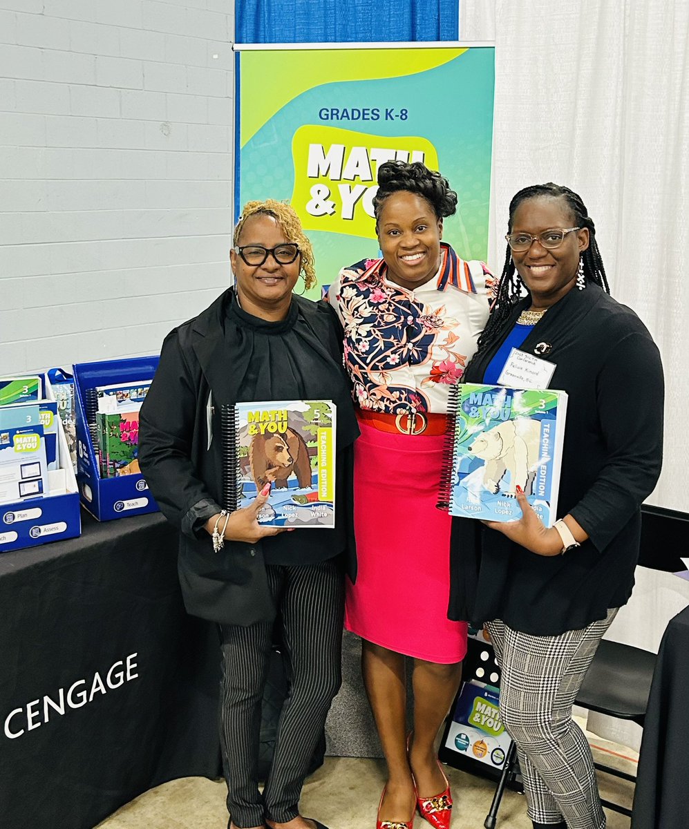 Indispeaknteach's tweet photo. Wow! 🎉🔥🎉We had a wonderful time at the @SCmathteachers ! 🤩🥰🥳 🤩So thankful for the opportunity to speak and represent for Math and You! Great team and great connections!☺️#drindiawhite #mathandyou #bigideasmath #nationalgeographic #teachers #scctm #equity #math #education https://t.co/KfLkj1UFjd