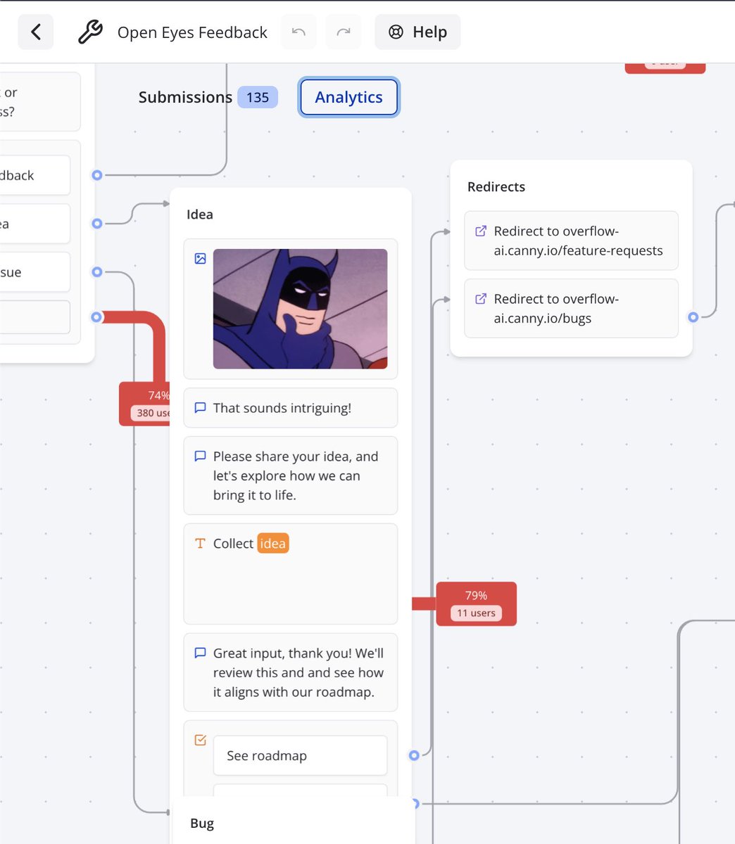 El combo <a href="/Typebot_io/">Typebot</a> + <a href="/cannyHQ/">Canny</a> es 🔥 
Con HubSpot recibía 1 mensaje por semana ahora 135
