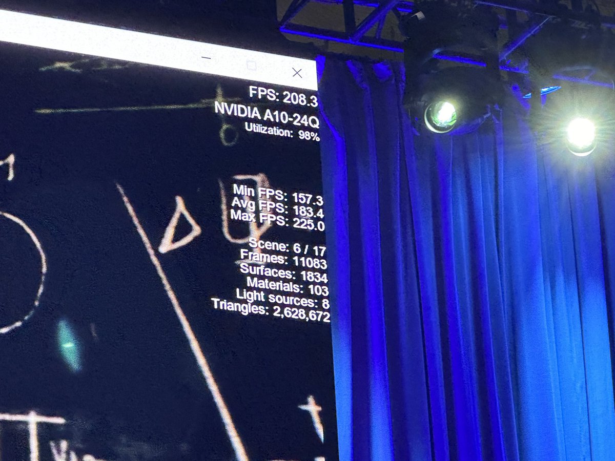 Look at the FPS - frame rates of a GPU-Enhanced Cloud PC. It’s amazingly fast. #MSIgnite Ron 

👀 Thomas Poppelgaard