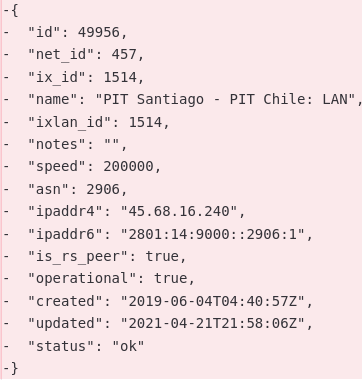anurag_bhatia's tweet photo. Netflix #AS2906 removed their 200G from PIT Santiago. No other visible peering port from Netflix over there - https://t.co/cgyuq5YiGP
#Peering https://t.co/enKc4nJ7Aw