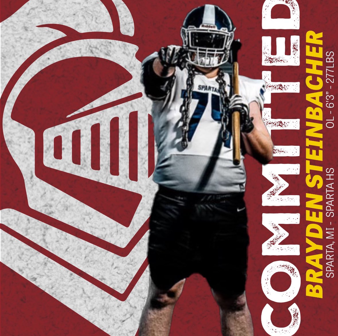BraydenStein74's tweet image. First, I want to thank the coaches who took the time to get to know me and believed in my abilities, I appreciate it more than you think. But, with careful consideration I am excited to announce that I will be furthering my academic and athletic career at Calvin University !!🛡️⚔️