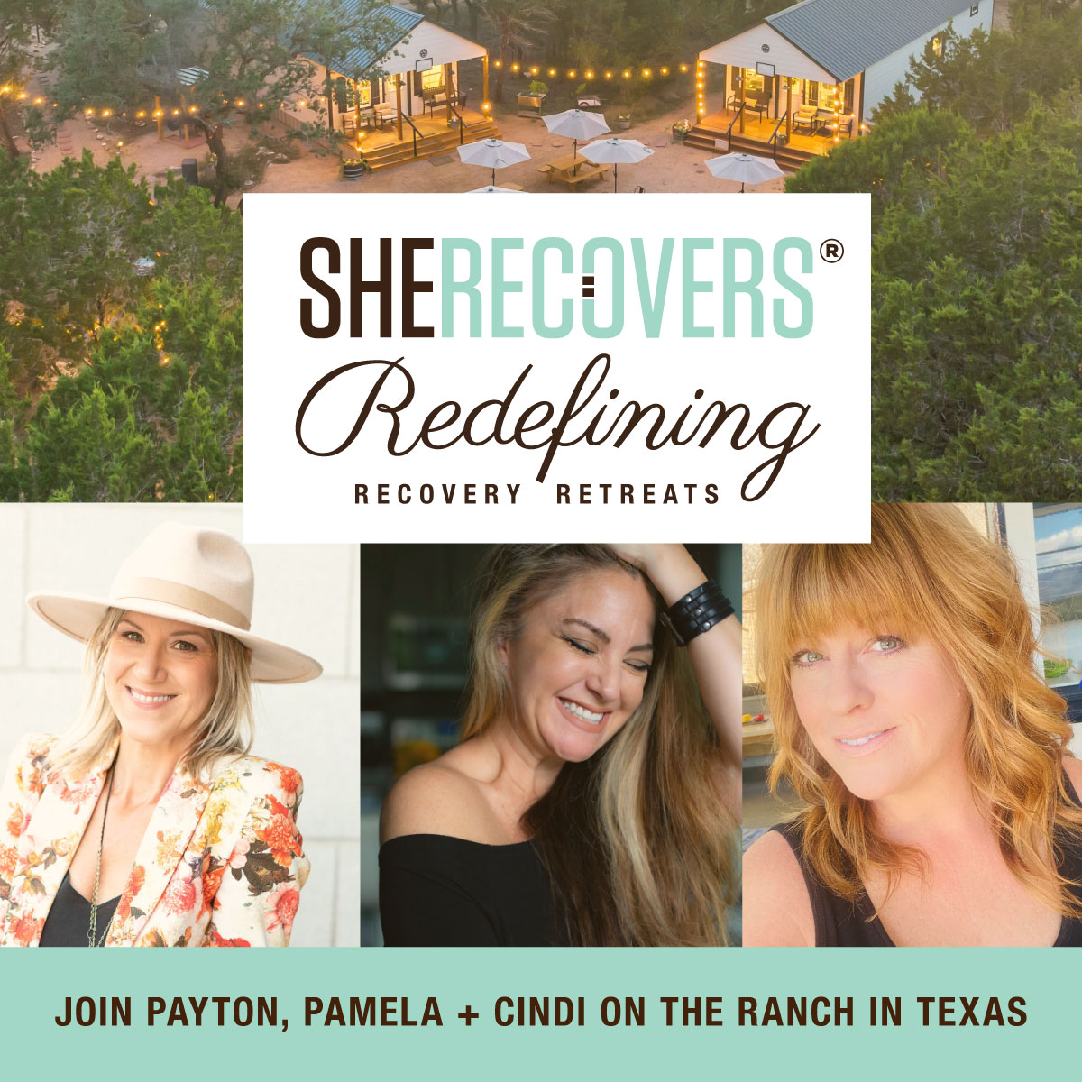 She_Recovers's tweet image. It’s time to #InvestInRest
🏜️
Replenish your well of recovery at our signature experience #SHERECOVERS Redefining Recovery Retreats. 
🌄
The inaugural signature experience on Retreat Ranch is already over 80% sold out! 
💚
Reserve your spot now! 🐎 sherecovers.org/recovery-retre…