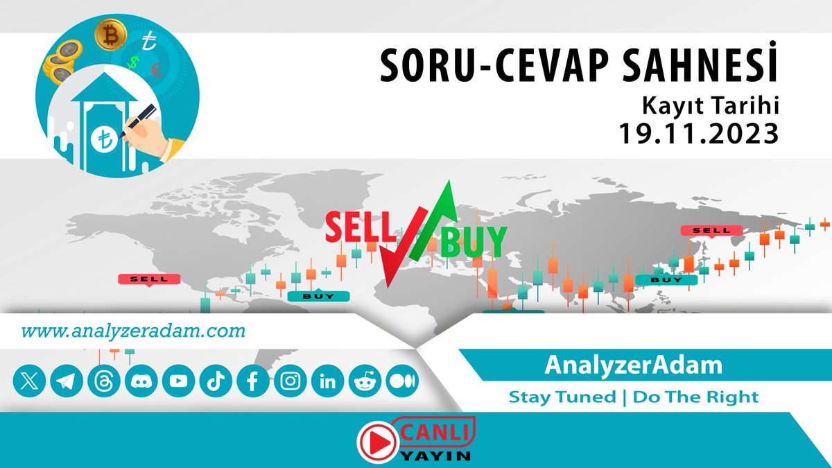 AnalyzerAdam's tweet photo. Pazar 21:00'da Teknik Analiz'e Dair soru-cevap canlı yayını olacaktır. Yayın Discord kanalımızda gerçekleşecektir.

Etkinlik kayıt linki: https://t.co/rpT6xbjOTJ

Yayın kaydı bir sonraki gün youtube kanalımızda ilgili kategori içerisinde paylaşılacaktır. #AnalyzerAdam https://t.co/zvNb20CvYK