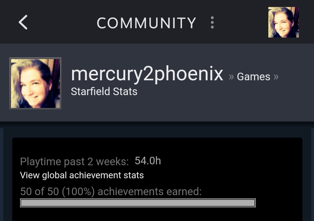I finally got all the achievements for #Starfield I am going to take a bit of a break from it, then start working on some mods. I'd love to have a couple finished and ready to upload for consoles when official support arrives.