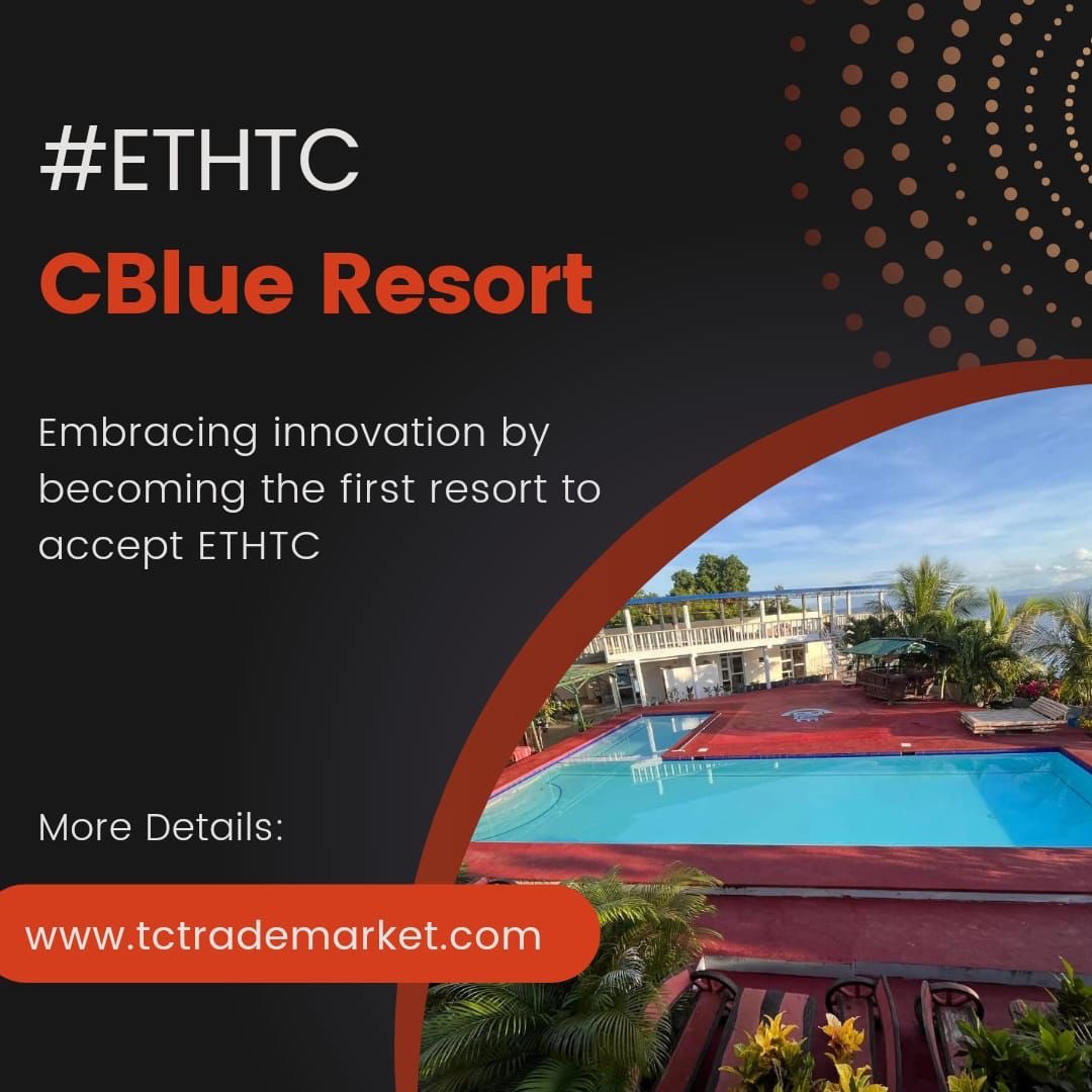 RAINMAKER4REAL's tweet photo. Everything starts with the First One. We are So excited to announce CBlue Resort in The Philippines, is excepting ETHTC as Payment for your Luxurious stay.
https://t.co/Hx4TlxnmxR https://t.co/qNFduoF1V0