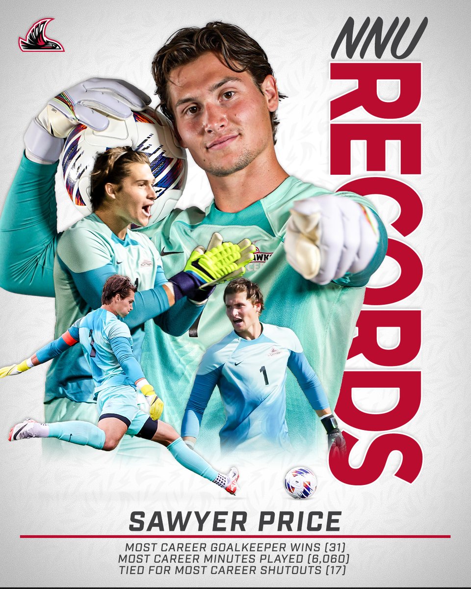Congrats on a historical NNU goalkeeping career, Sawyer!