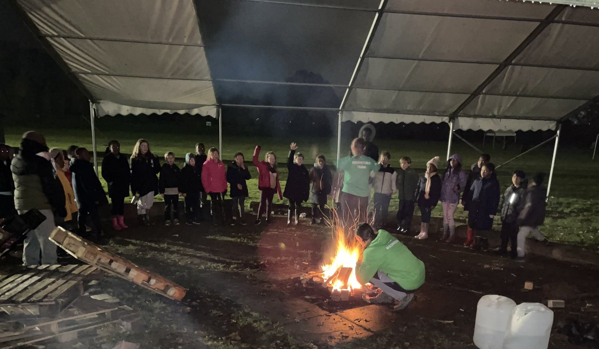 Final night campfire fun #residential