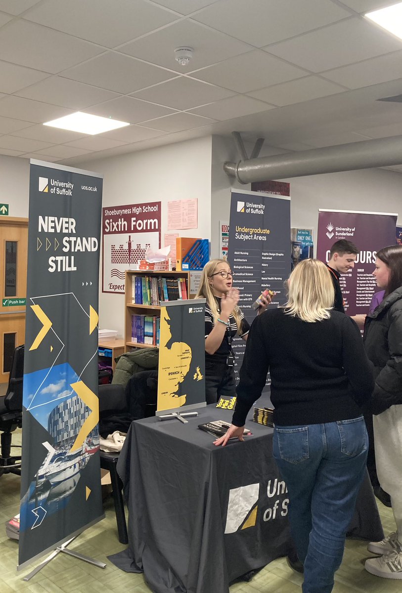 shs_careersdept's tweet image. Thanks to parents &amp;amp; students for attending 👏🏼
#makehappen #essexfireservices #universityofessex #uspcollege #ipeco #cybertrust #hondaapprenticeships  
#universityofsuffolk #firstintuition