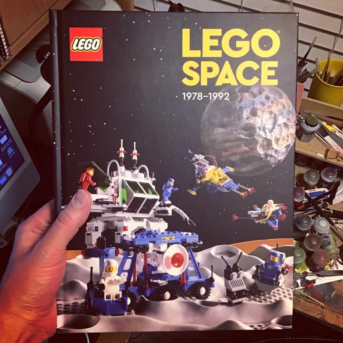 lifenecropolis's tweet image. It’s here! Name a better art book, I’ll wait…

#lego #legospace #spacelego