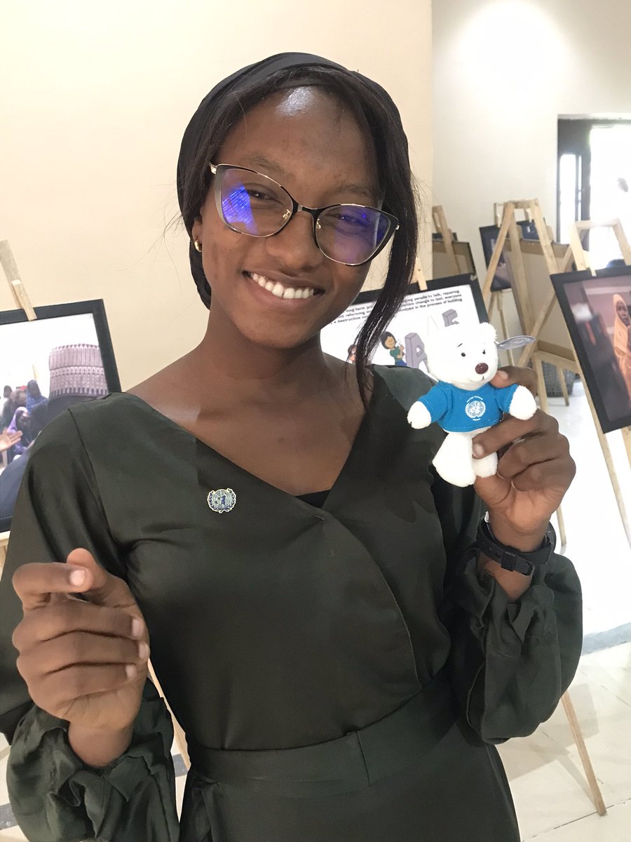 harlbethkwajafa's tweet photo. Verified ๐บ๐ณpeace champion ๐คฉ
Peace is not an option but a mandate culled from @MafiFatima my fellow peace champion.
#STRIVEJuvenile
#seethechild
#nextgen4peace
#youthpeacechampion https://t.co/kCuF3EmhrB