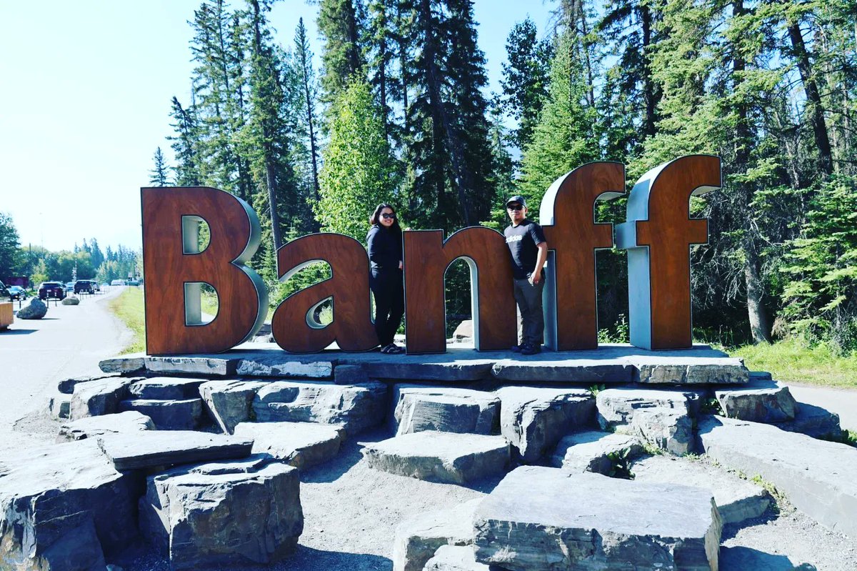 Lost in the serenity of Canada's pristine lakes and towering mountains.🏞️
#CanadianLandscape #natureescape #BanffCanada
