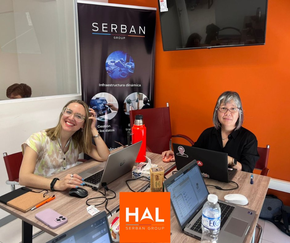 HALCompany's tweet photo. Recordando la visita de Esperanza, nuestra querida Directora de Talento Humano de @Serban_IT.🌤️

¡Te esperamos pronto de vuelta! https://t.co/oIsnbqgYAY