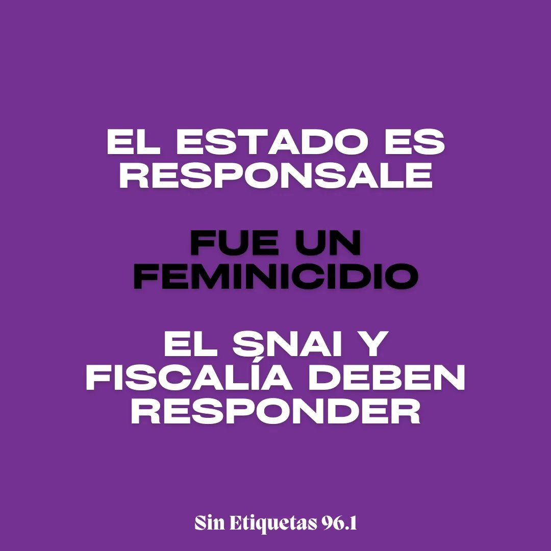 #Feminicidio 💜🕯️| Nos solidarizamos con su mamá y familia. El Estado es responsable por acción y omisión. #NiUnaMenos #VivasNosQueremos #JusticiaParaAbigail