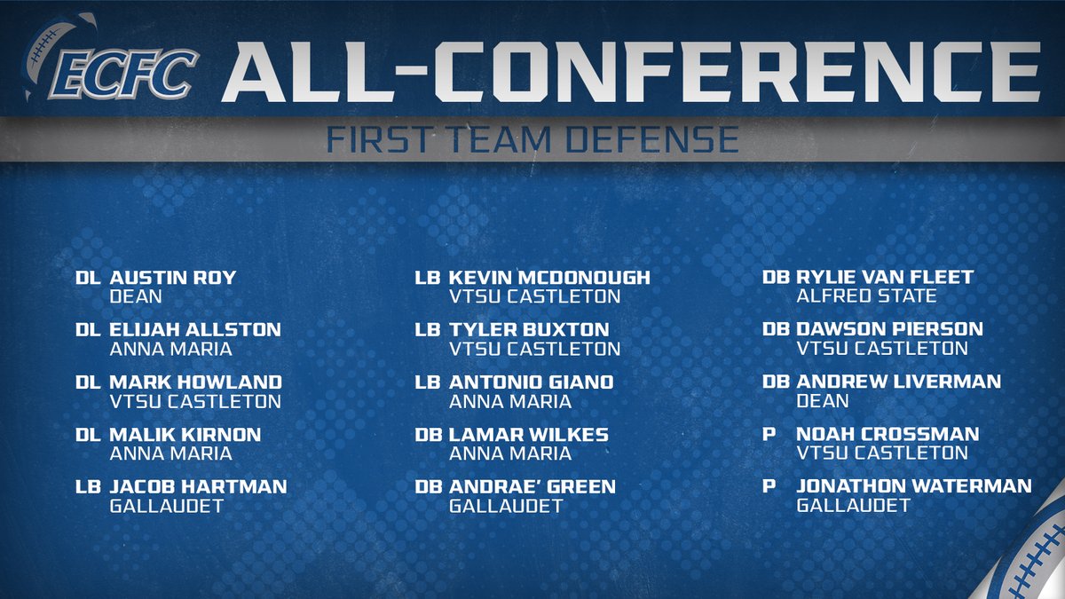 And a big shoutout to our @d3ECFC All-Conference 1st Team Defense Honorees🥇🤝 STORY➡️tinyurl.com/52hhwy8a