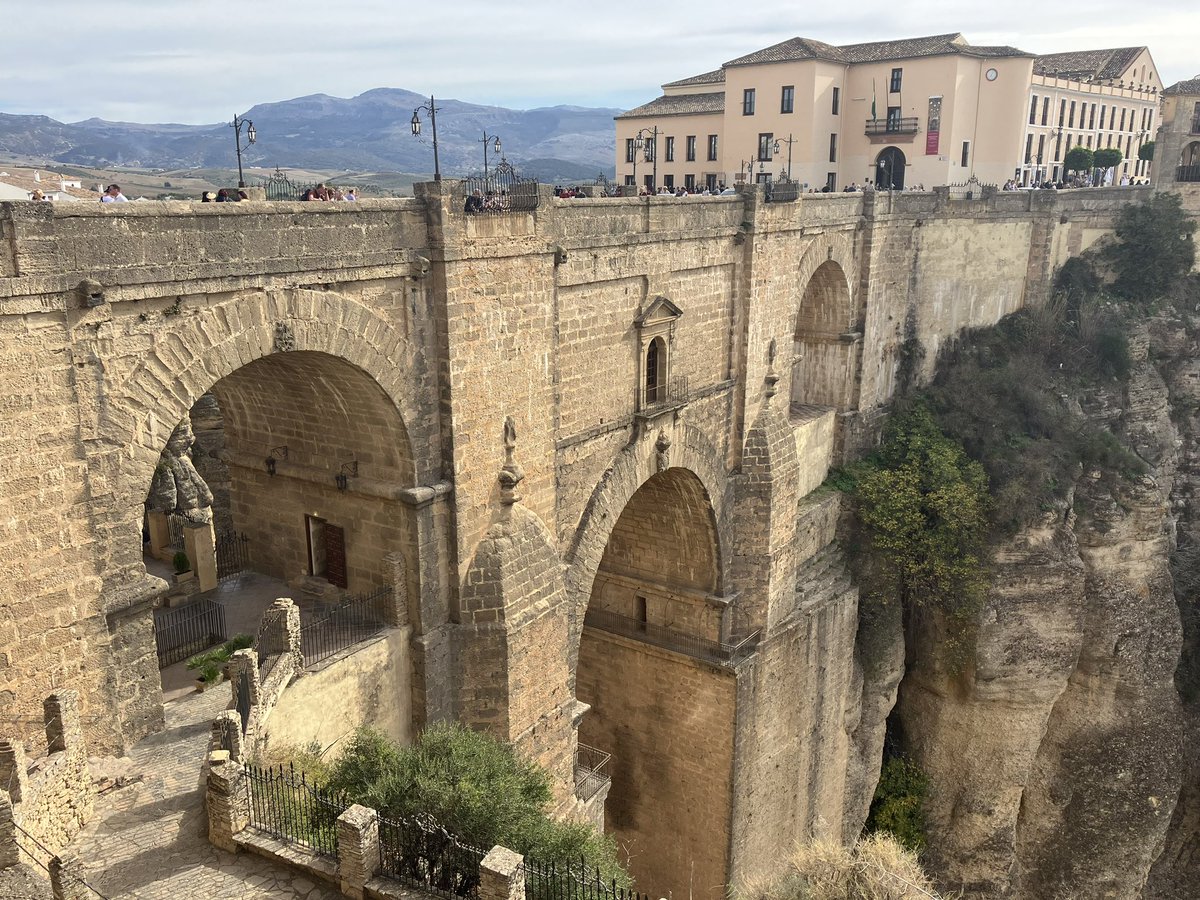 Ron_ejuleff's tweet photo. Day trip to #Ronda from #Malaga #Spain #CostaDelSol today. Wow! Absolutely stunning! #ArabBaths 👌😍😎😊 @Newquay_Airport https://t.co/0zfL4yyj6V