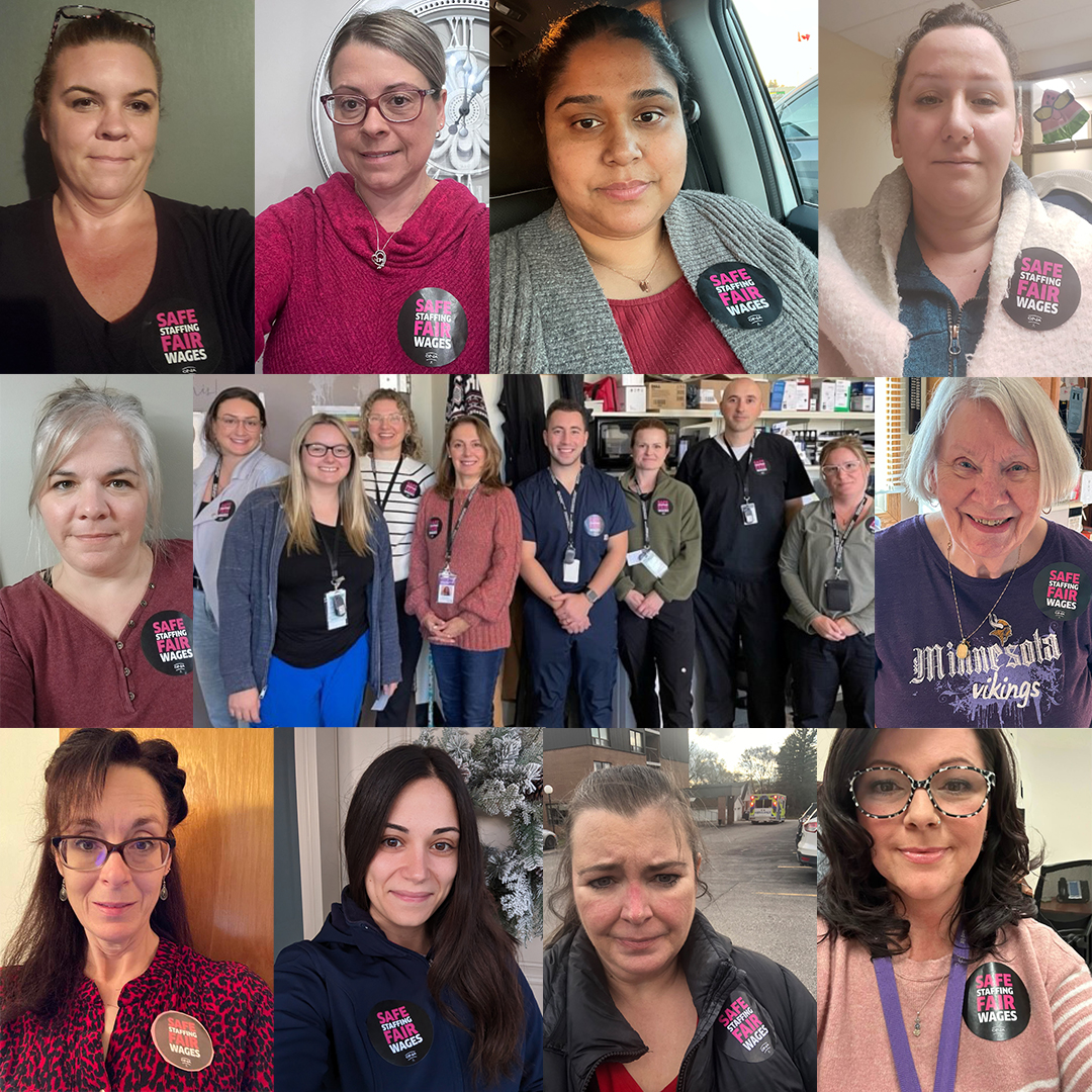ontarionurses's tweet photo. Show your support for Home and Community Care Support Services members who are in conciliation this week, demanding #FairWagesSafeCare from @OntarioHealthOH @fordnation & @SylviaJonesMPP.
Learn more about how #SupportHCCSS here: https://t.co/7pIOrBKhb0 https://t.co/j5J3KswyIM