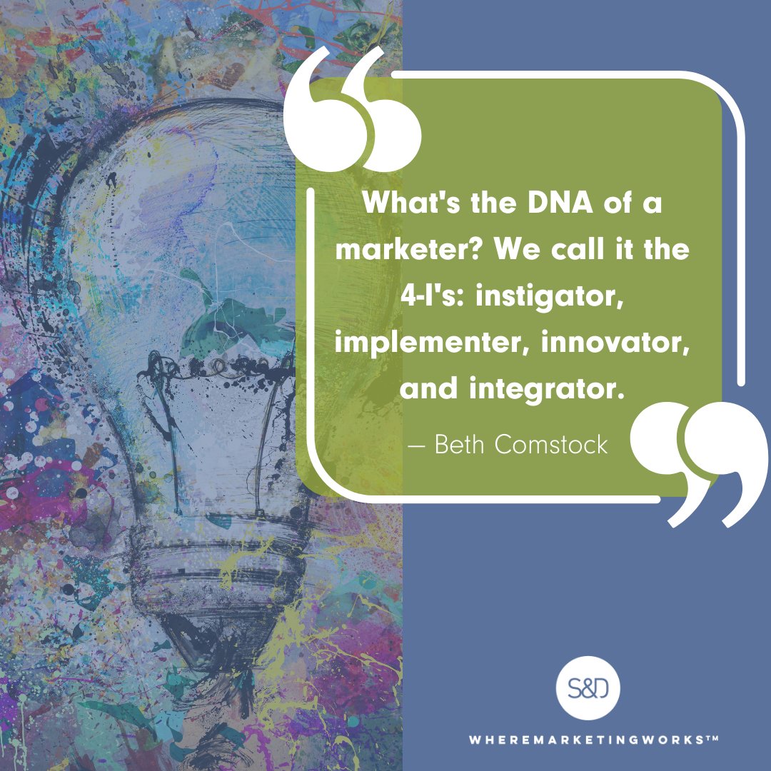 sd_denver's tweet photo. Hero alert! Beth Comstock's book “Imagine it Forward,” is an inspiring road map to create meaningful change - we love so much of what she says about innovation and marketing’s role in organizational change. #marketinginspiration #innovation #marketing #wheremarketingworks https://t.co/DUpW84WVR0