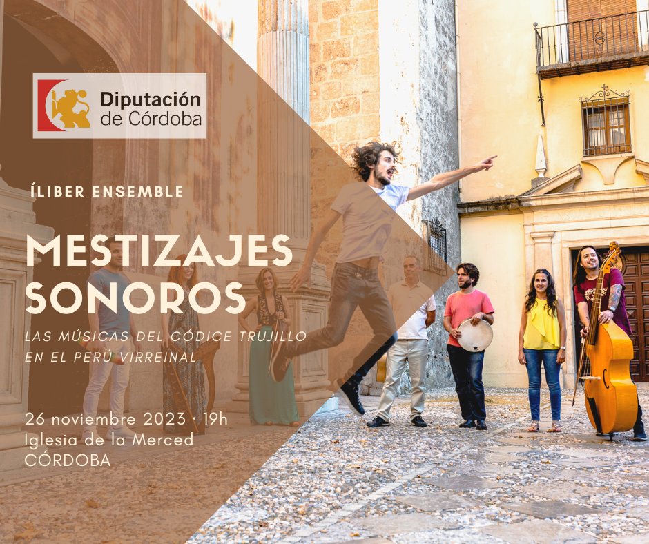iliber_ensemble's tweet photo. CONCIERTO 🎶 ¡Feliz #DíaDelPatrimonio! El próximo 26 de noviembre estaremos en #Córdoba con nuestros #MestizajesSonoros, clausurado precisamente las III Jornadas de Patrimonio Histórico de @dipucordoba. ¿Te lo vas a perder?

#CodexTrujillo #DíaDelPatrimonio2023 #HeritageDay2023 https://t.co/hB4VlxrZ5H