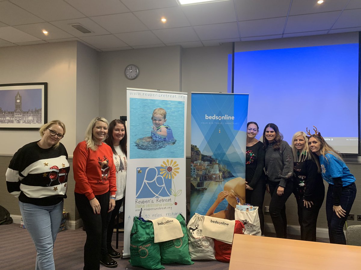 ReubensRetreat's tweet photo. Thank you to our friends at #BedsOnline who very kindly donated sensory gifts for our festive grotto 🤩 We spent the morning wrapping and sorting with the fabulous sales team! THANK YOU! 🥳 https://t.co/C2dFv8LHoO