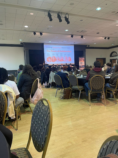 CivicInfluencer's tweet photo. Anna, our Organizer at Large for NC, is at the National Student Vote Summit with Audrey, our Co-Chief of Organizing!
Highlights of the day: meeting new folks, seeing amazing partners and fellows in person, and reflecting on how to better support our NC students and campus!
#SLSV https://t.co/QUMGvD0xiX