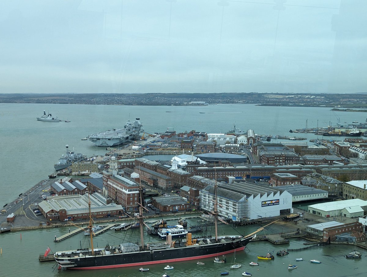 Changing functions of UK cities <a href="/GunwharfQuays/">Gunwharf Quays</a> today! With <a href="/OratorySport/">Director of Sport</a>