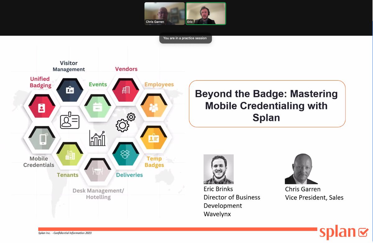 splanvisitor's tweet photo. Thank you Chris and Eric for delivering an insightful session! We would like to also extend our gratitude to all the attendees who participated. We hope that this session provided valuable information for you. If you have any questions, reach out to us at info@splan.com. https://t.co/0iV7SOyBlk