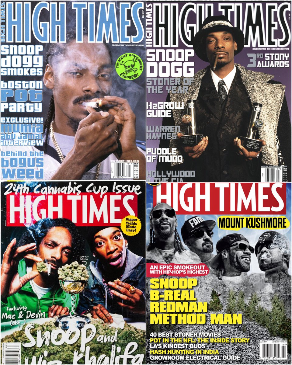 <a href="/SnoopDogg/">Snoop Dogg</a> Stoner of the century. @snoopdogg - you'll always have a seat at the sesh whether you're smoking or not and will forever hold a place of honor on Mount Kushmore.

It may feel like the end of era, but it's just a new chapter in the book of Snoop. You've got our support and