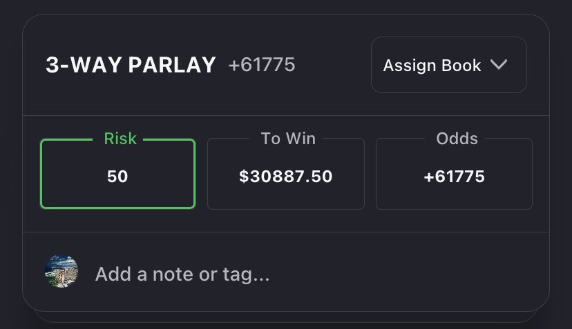 wryce2x's tweet photo. 3 TINGS FOR 30K TINGS ๐ฐ
Yโall want this Lotto?? ๐ฟ๐ซ
10 LIKES AND ILL DROP IT! ๐จ๐ฝโ๐ณ
#2XPicks #BettingX #BettingTwitter #PlayerProps #PrizePicks #Underdog #NBA #NFL https://t.co/zfO0CPrUe8