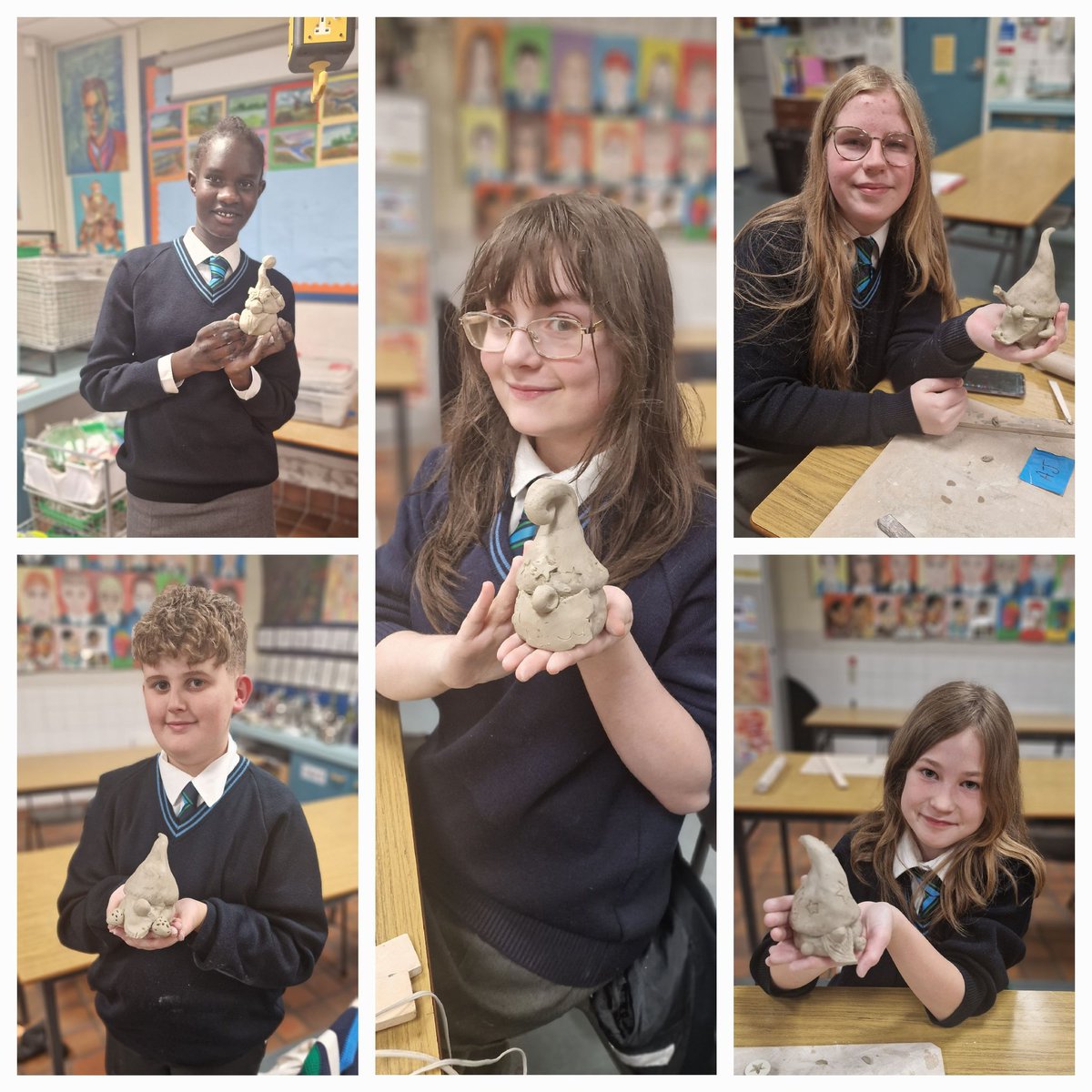malone_art's tweet photo. Fabulous Gonks made by our Junior Art club! Well done everyone they look fab 👌 https://t.co/iqk6qdX6ZF