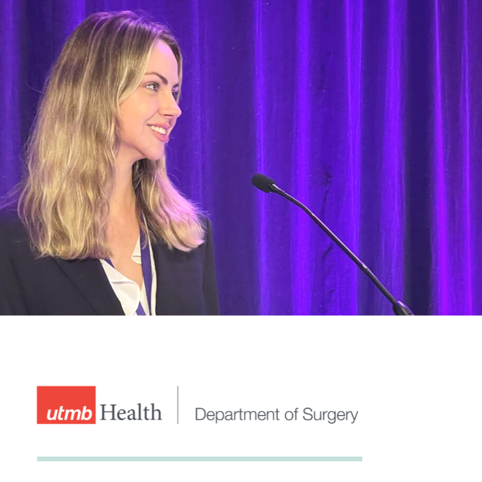 UTMBSurgery (@utmbsurgery) on Twitter photo Dr. <a href="/isabellaxfaria/">Isabella Faria, MD</a> received a 2023 Resident Travel Award from the Association of Women Surgeons. Congratulations, Dr. Faria! #AWS2023
utmb.edu/surgery/news-e… Dr. <a href="/isabellaxfaria/">Isabella Faria, MD</a> received a 2023 Resident Travel Award from the Association of Women Surgeons. Congratulations, Dr. Faria! #AWS2023
utmb.edu/surgery/news-e…