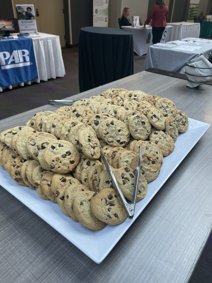 drschnurr's tweet photo. It’s not a conference without the cookies #NYASP2023 @nyasp @nasponline https://t.co/MQTtYqQVP4