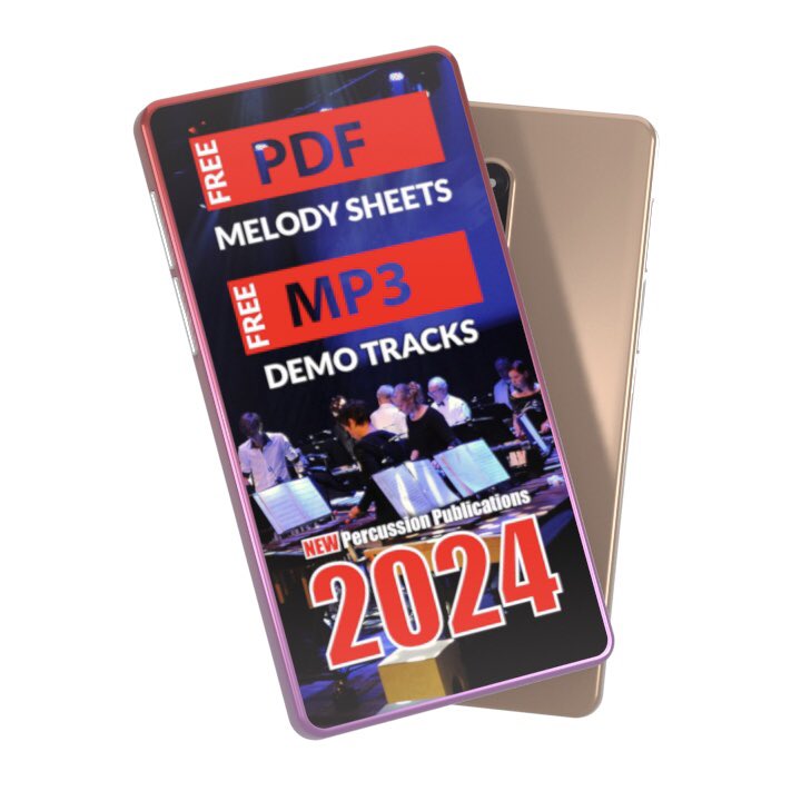 Want to discover our NEW￼￼ Percussion Publications fast￼ and easy? 

DOWNLOAD our FREE

✅ Demo Tracks to easily get a clear picture of all the new pieces. 
✅ Melody Sheet to easily determine if the pieces are suitable for your students. 

cmm-eu.com/free-mp3-pdf